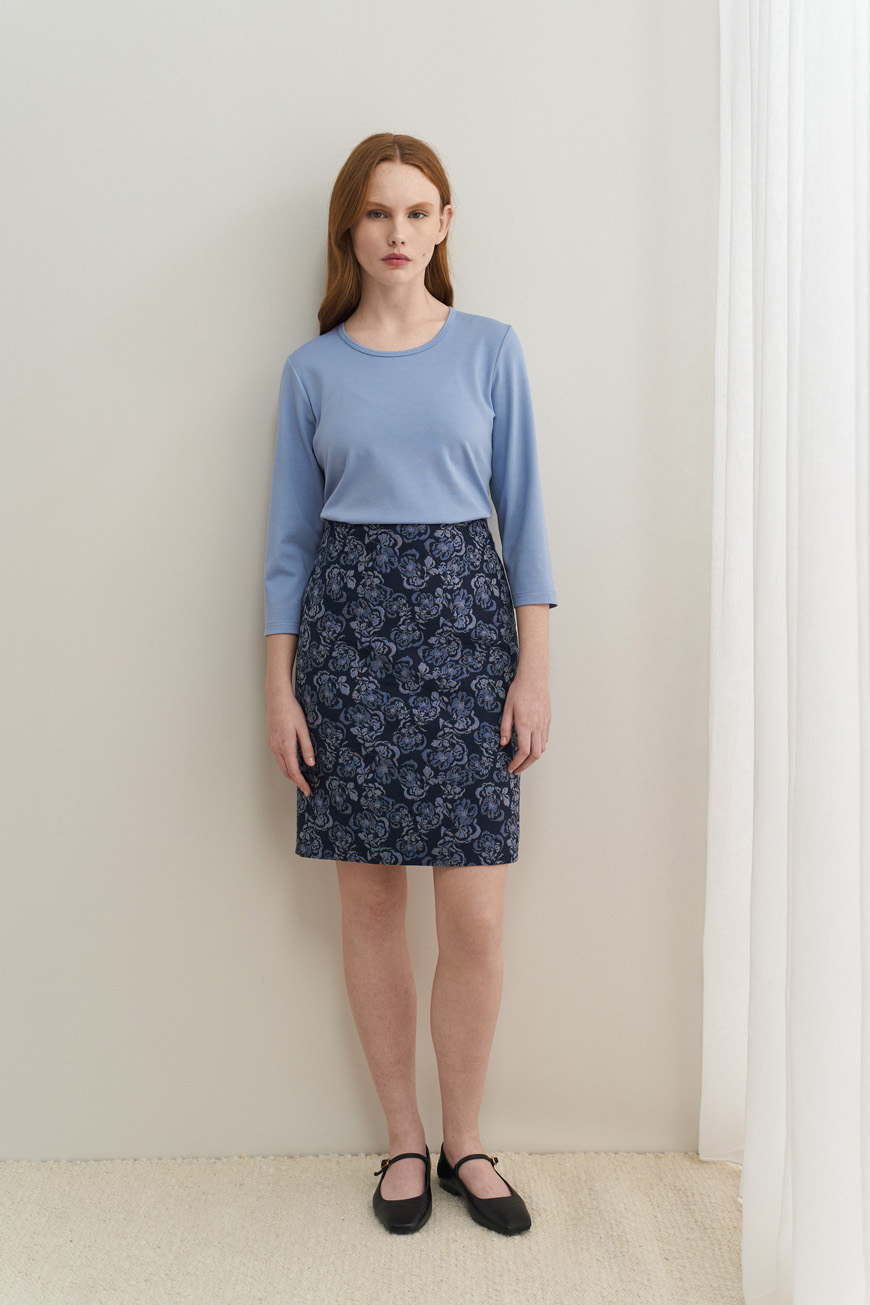 Μπλούζα basic 3/4 μανίκι - Image 3