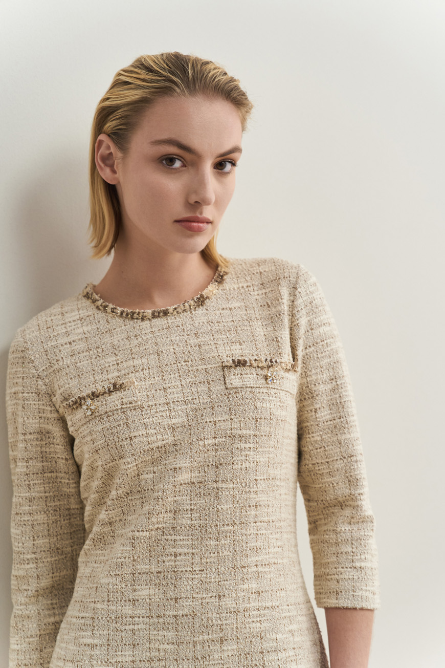 Φόρεμα knit lurex - Image 3