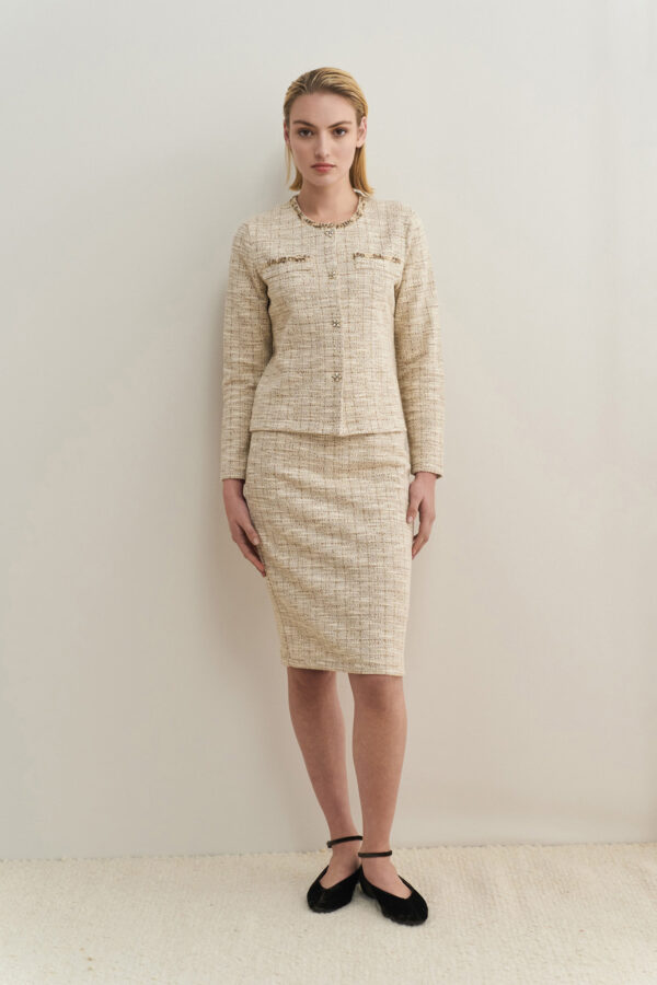 Φούστα knit lurex
