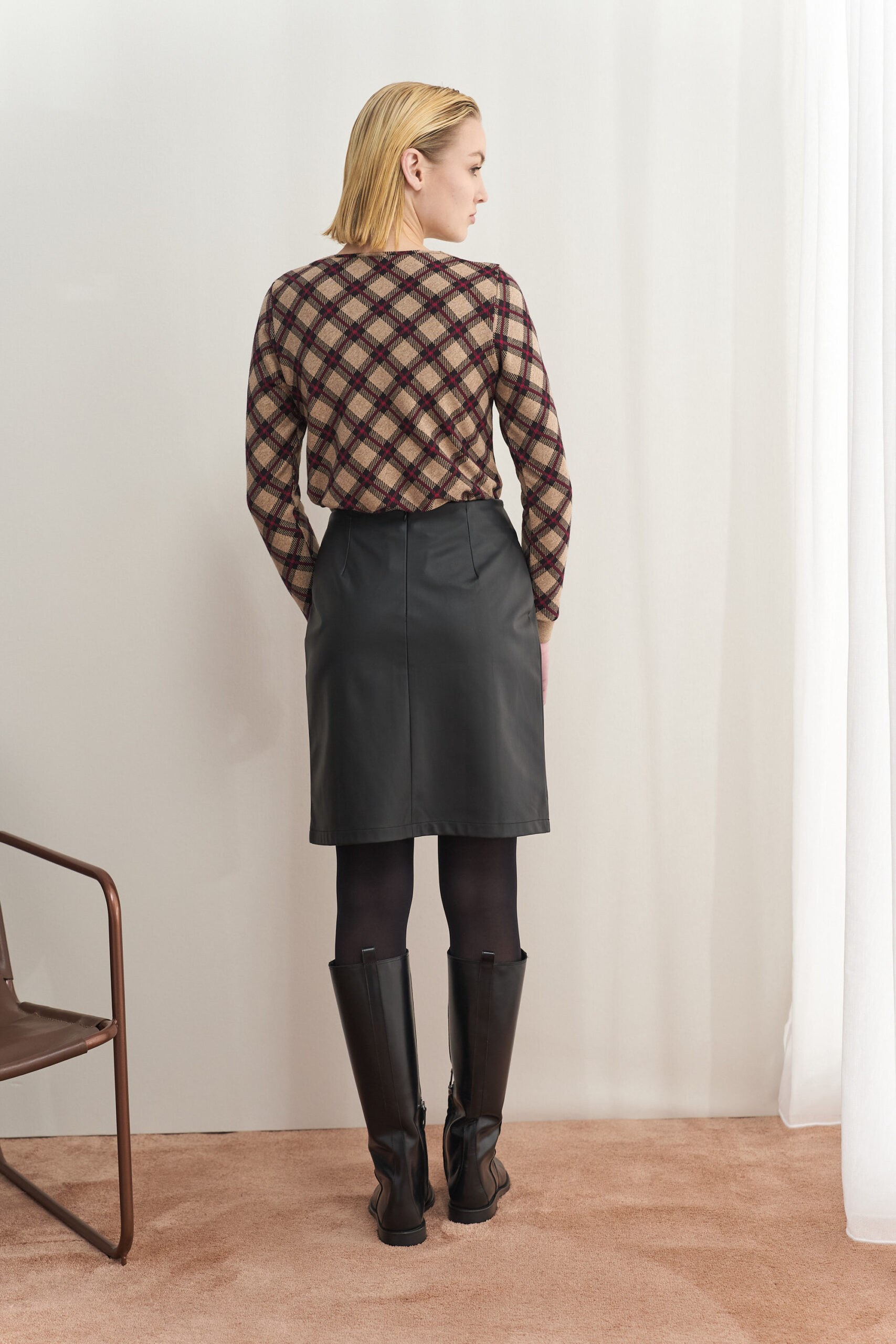 Φούστα δερματίνη - Image 6