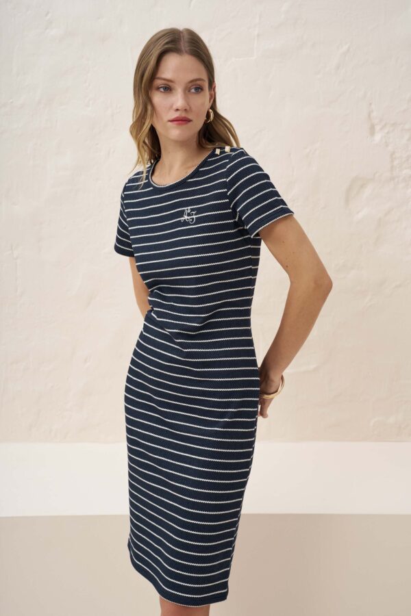 Φόρεμα candy ριγέ