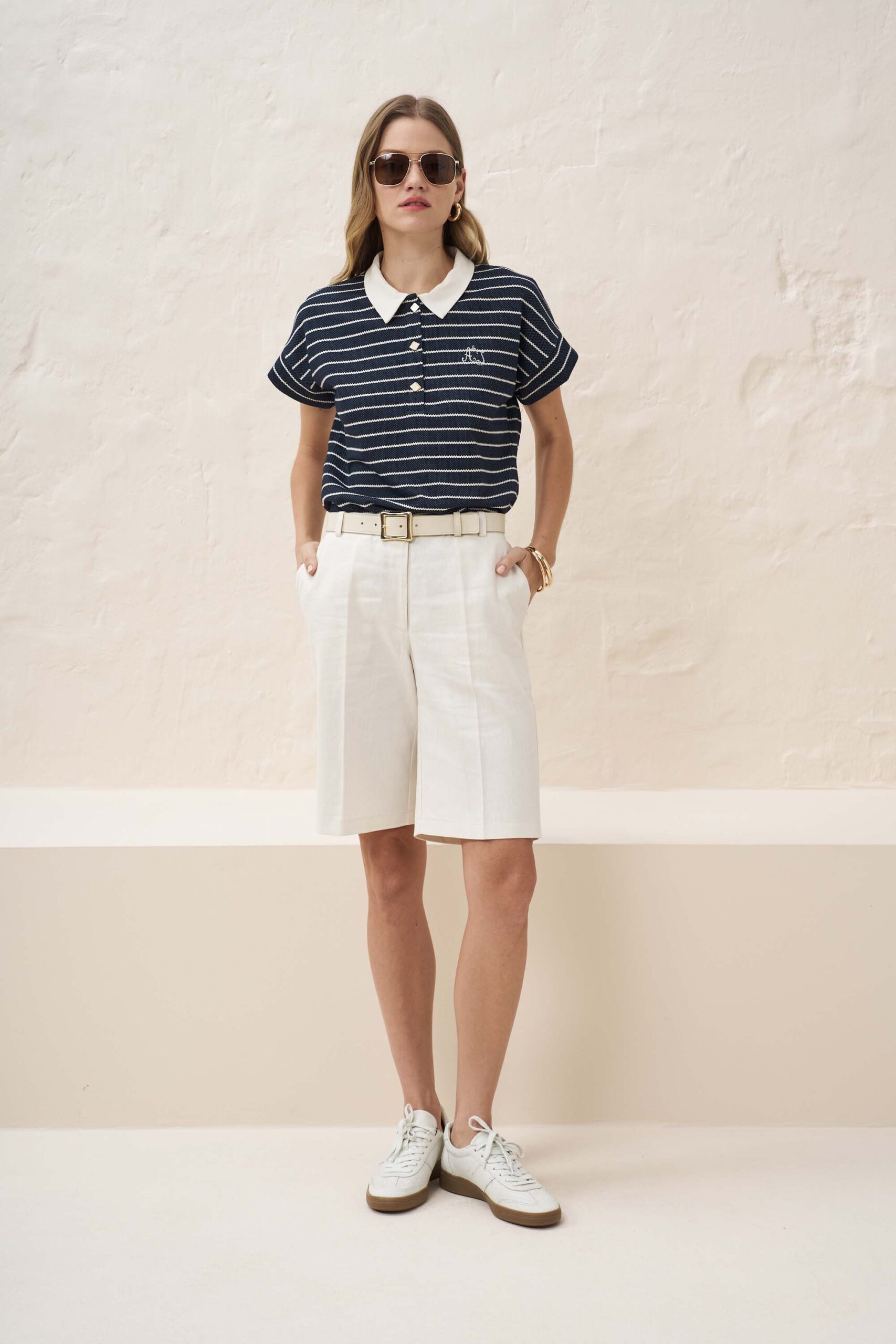 Πόλο candy ριγέ με αντίθεση - Image 2