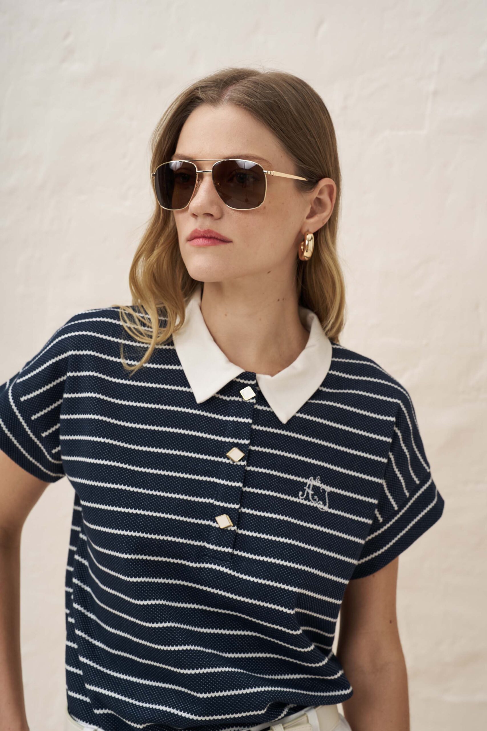 Πόλο candy ριγέ με αντίθεση - Image 3