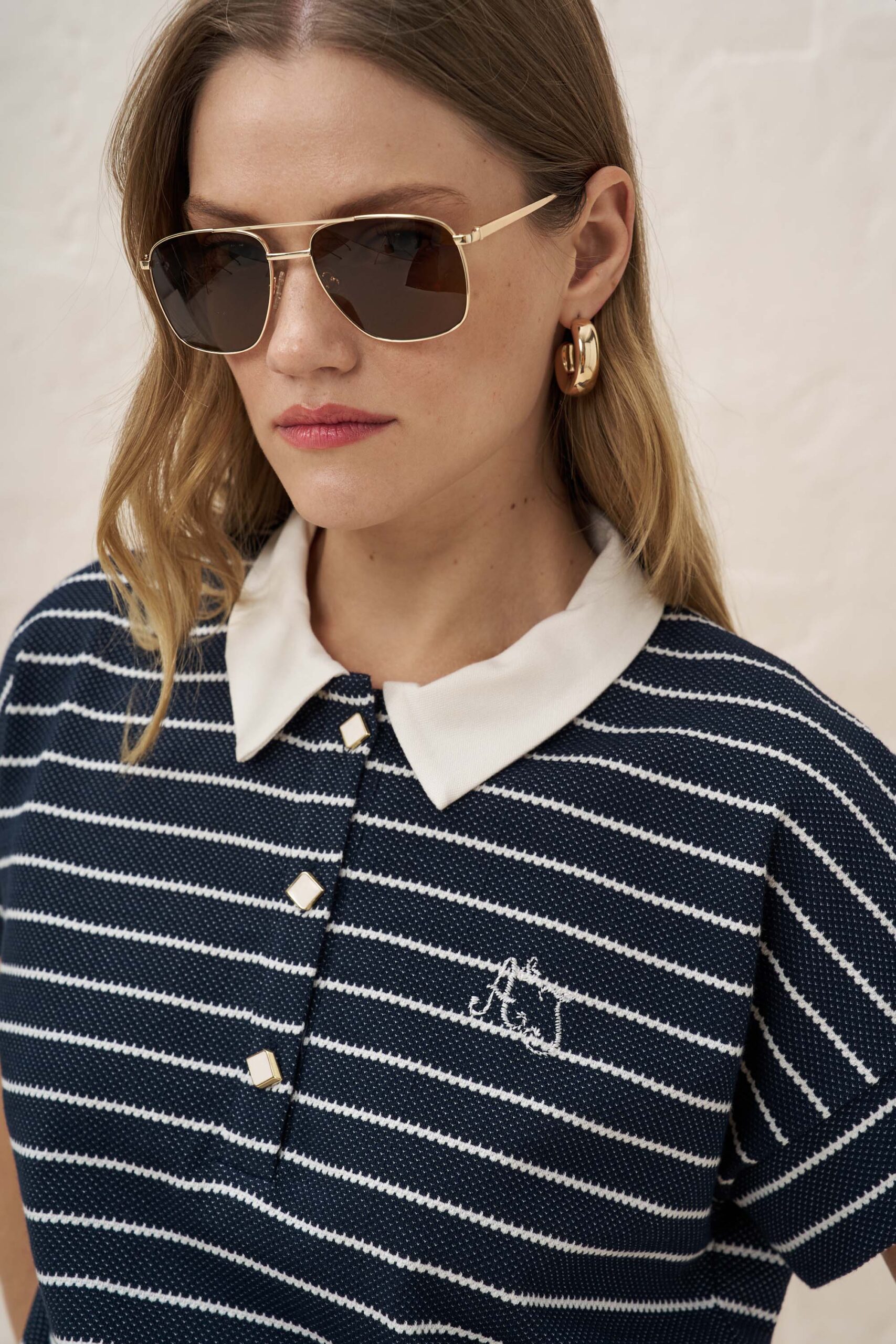 Πόλο candy ριγέ με αντίθεση - Image 4