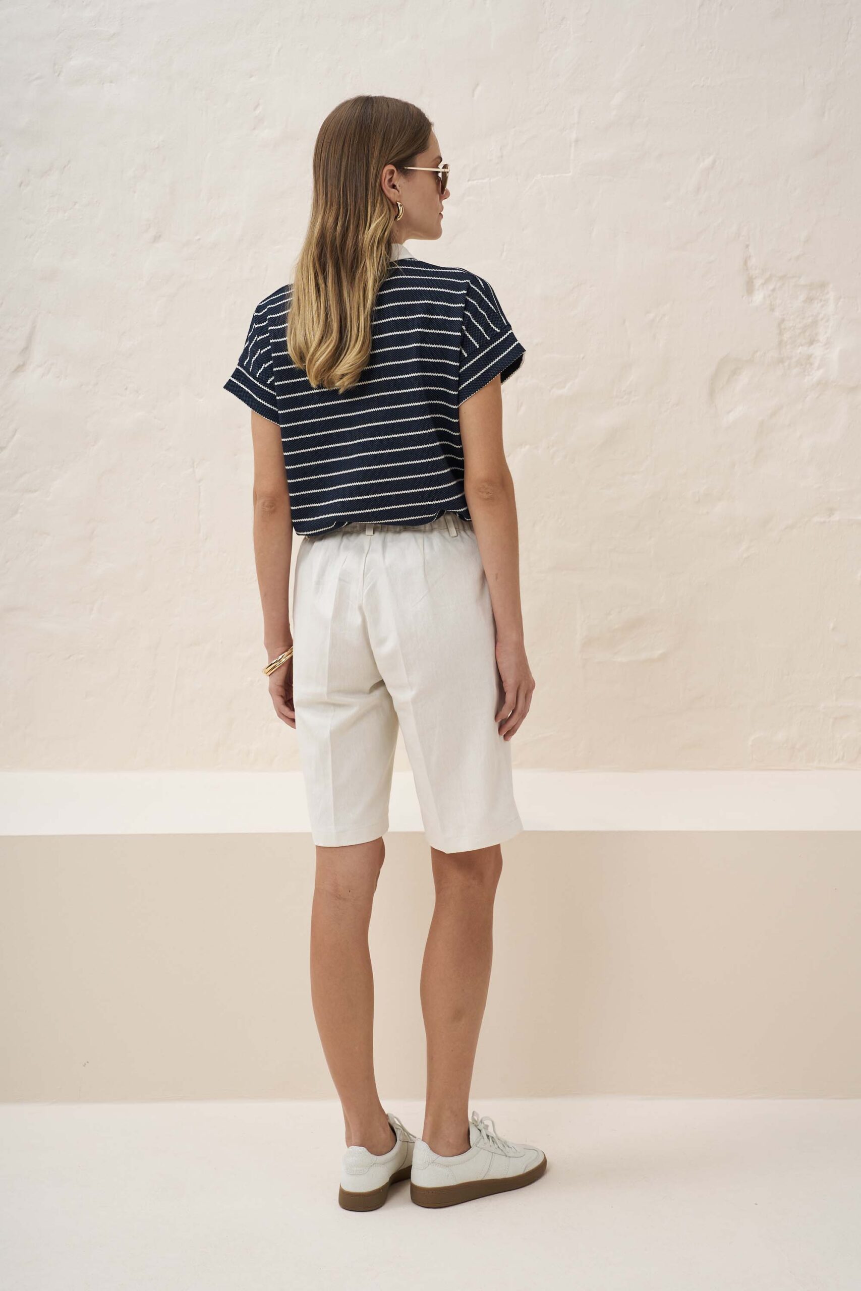 Πόλο candy ριγέ με αντίθεση - Image 5