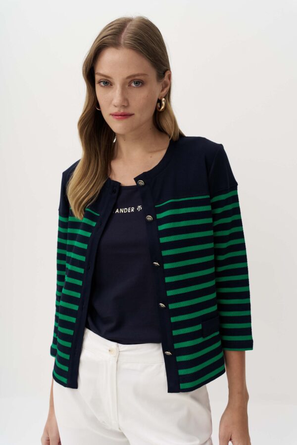 College bubble jacket