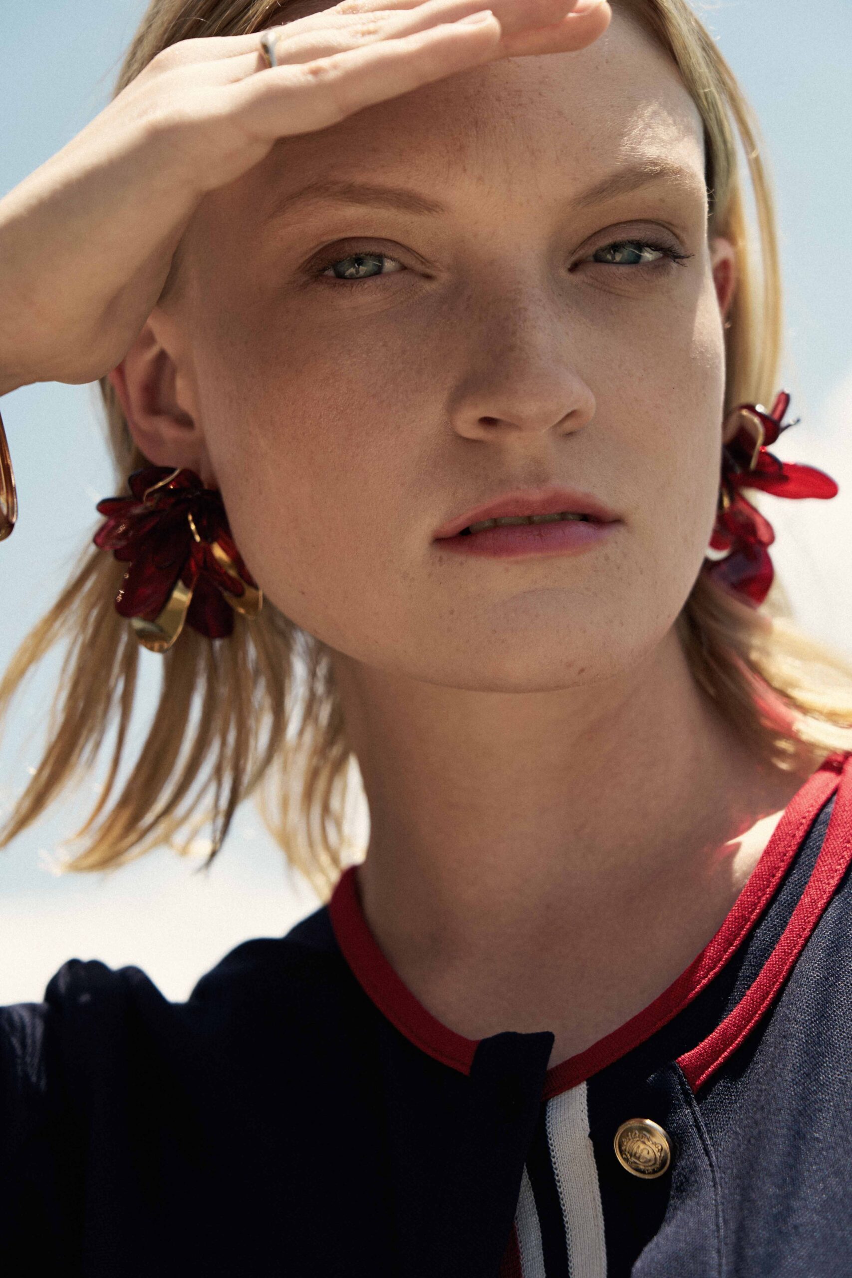 Ζακέτα με τρίχρωμο ριπ αντίθεση - Image 5