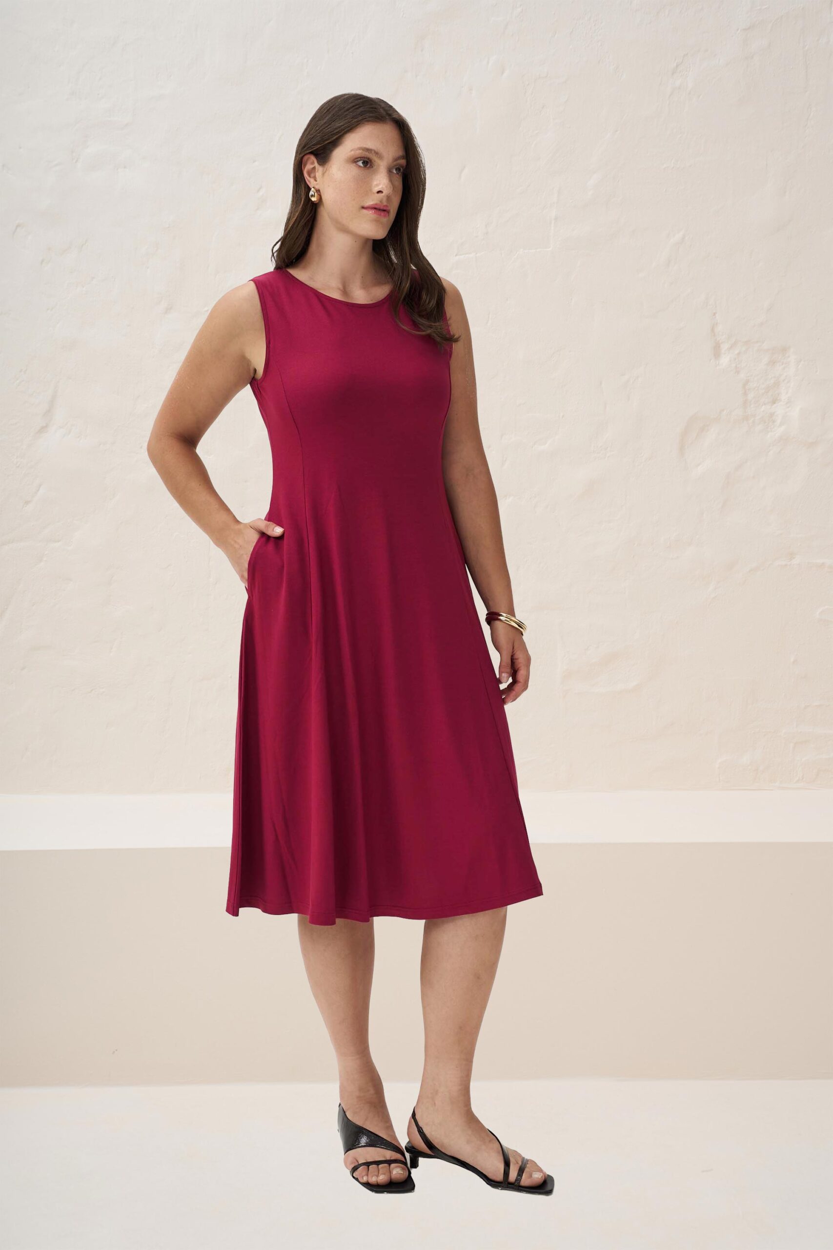 Φόρεμα κλος με ραφές