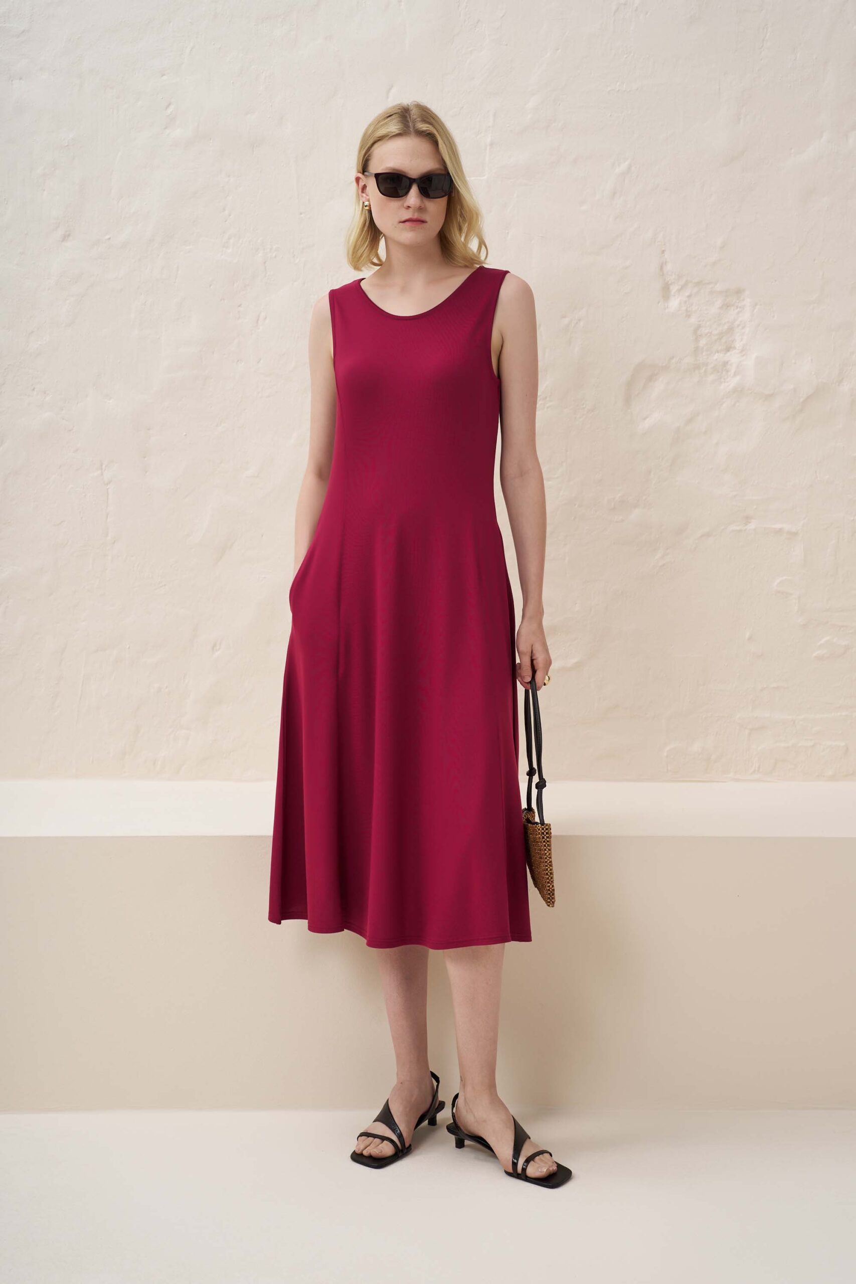 Φόρεμα κλος με ραφές - Image 2