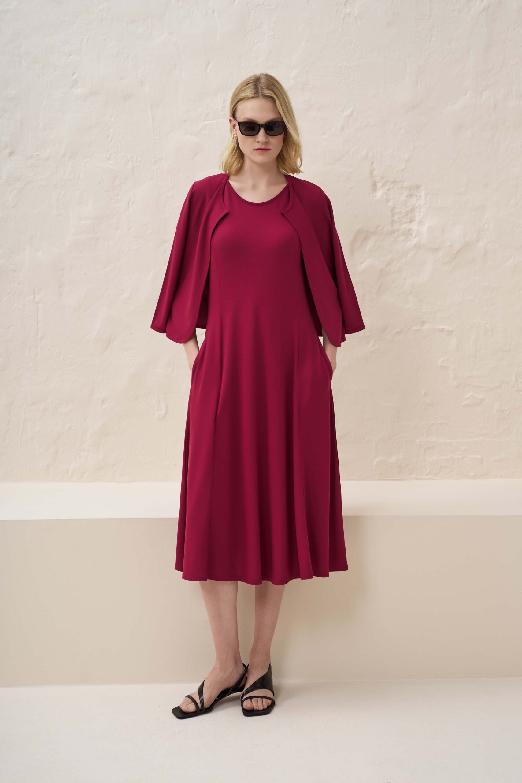 Φόρεμα κλος με ραφές - Image 4