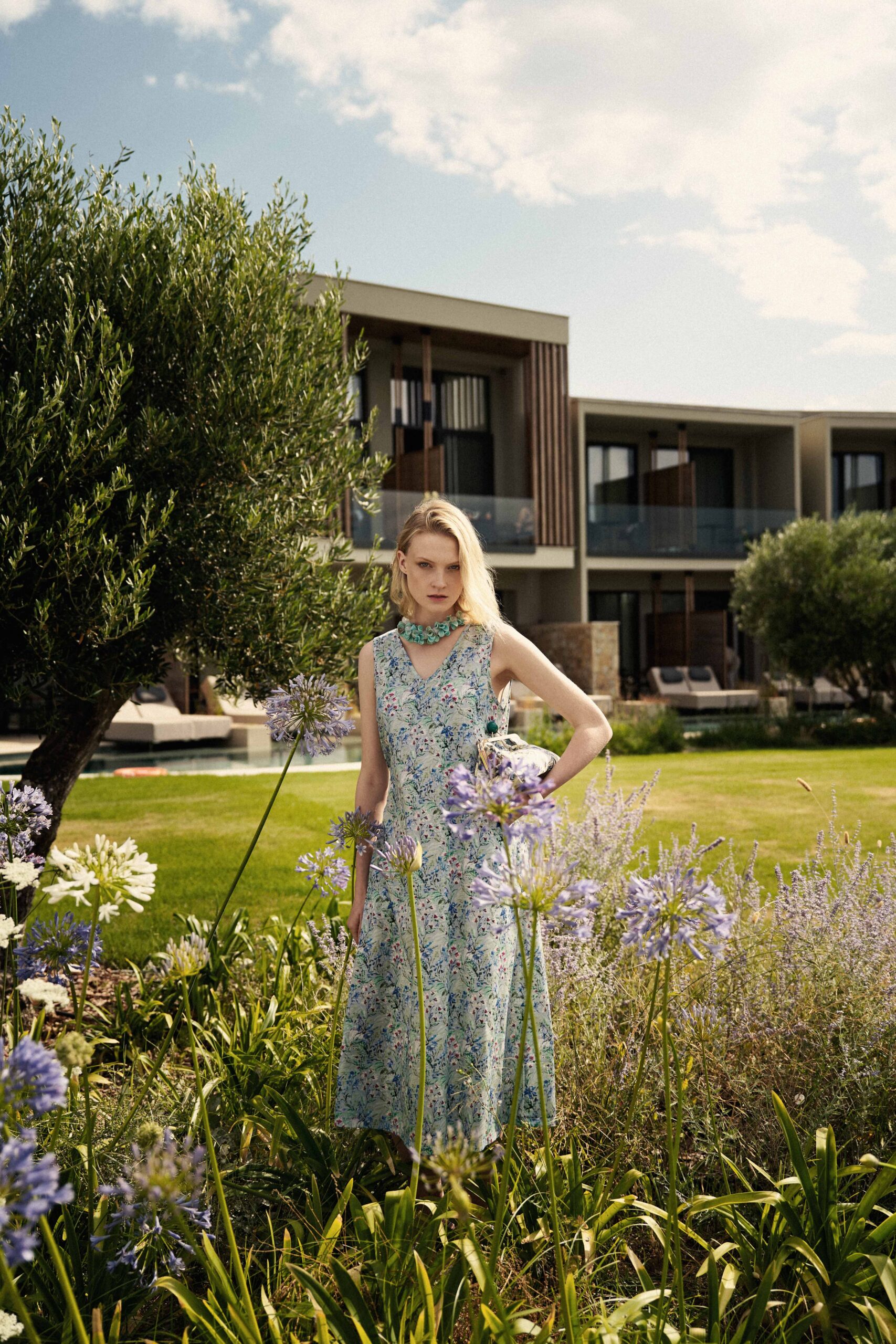 Φόρεμα Ve print garden - Image 4